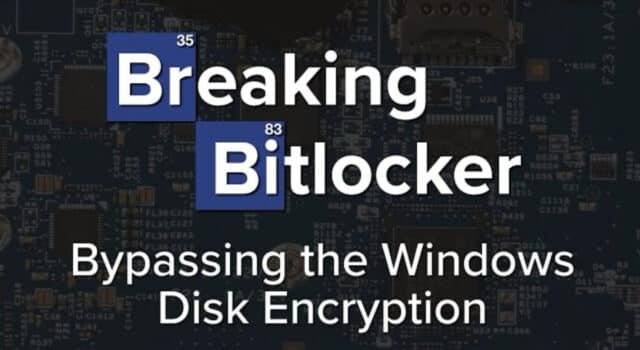 Взлом Bitlocker: как обойти шифрование диска Windows от Microsoft всего за 43 секунды